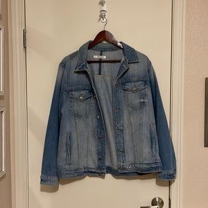 Good American Oversized Jean Jacket - like new